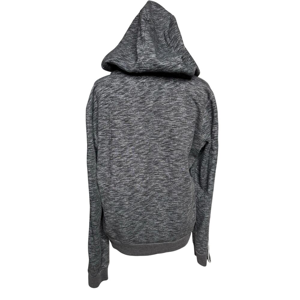 VS PINK Y2K Snap Sleeve Zip Hoodie Gray Medium - Picture 6 of 14